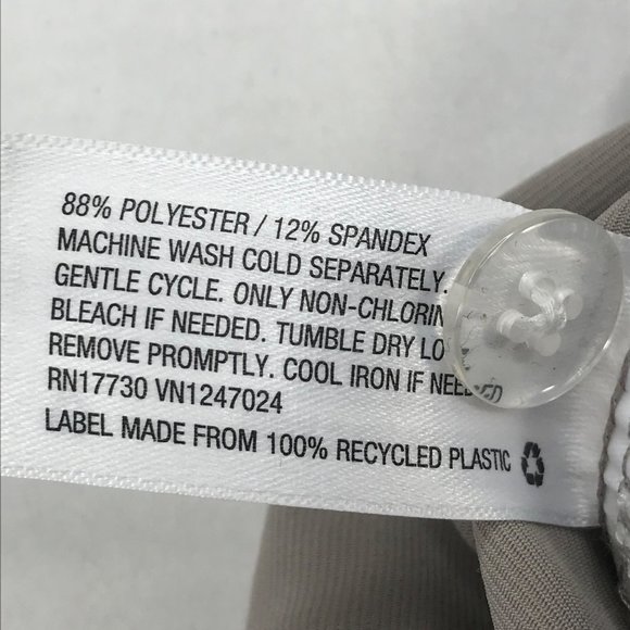 Prologue Women's Size 14 Ankle Length Natural Waist Cargo Pants Beige New - Picture 4 of 16